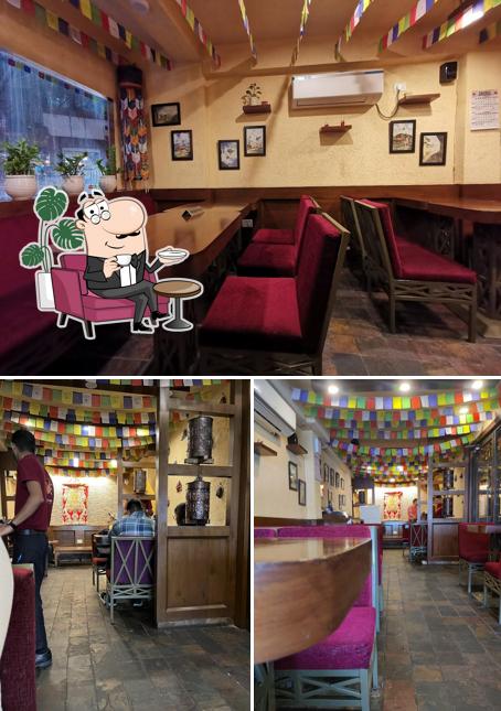 The interior of Taste Of Sikkim