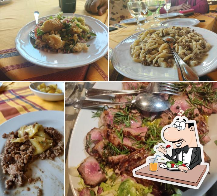 Platti al Trattoria Da Beppone