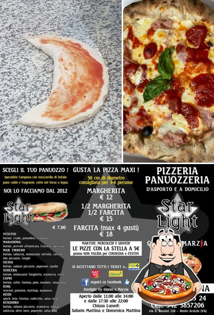 Prenditi tra le svariate varianti di pizza