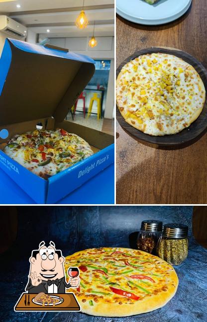 Order pizza at Delight Pizza