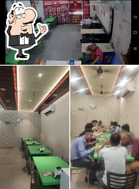 The interior of Champaran Handi Meat House