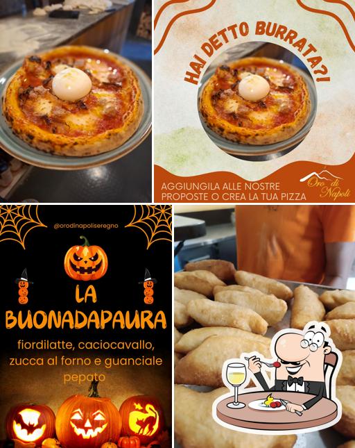 Cibo al Pizzeria D'asporto Oro di Napoli