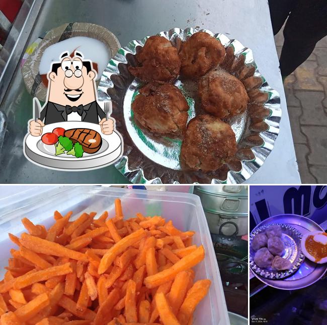 Get meat meals at Goswami Momos