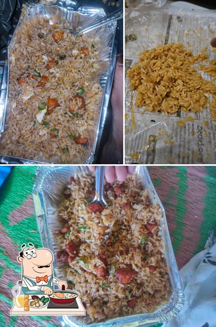 Fried rice at Hotel Saba