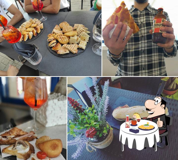 Piatto di formaggi al Papè Coffee Lab