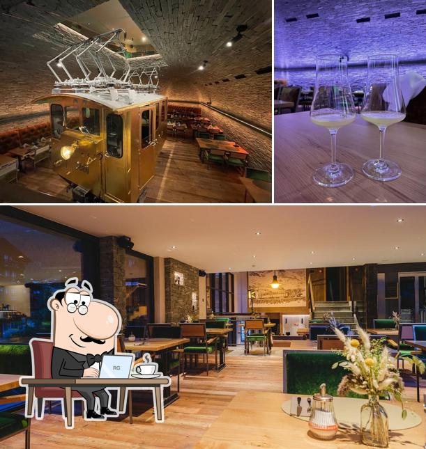 Gli interni di Restaurant Golden Lok