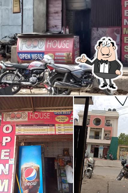 The interior of Food house