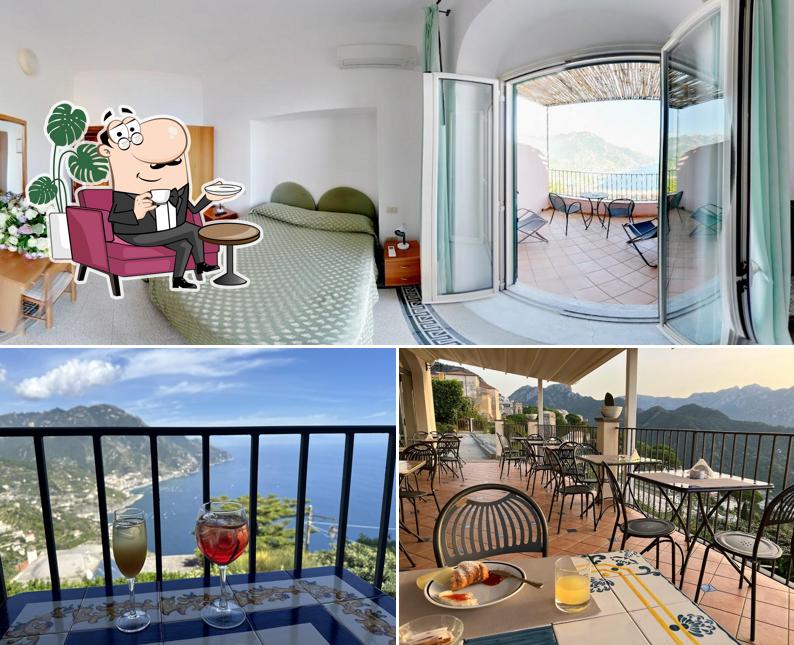 Gli interni di Villa Amore