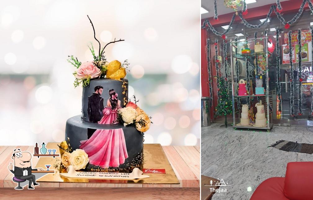 The interior of Cake Square - Kundrathur-Cake Shop & Birthday Cake-wedding cake shop