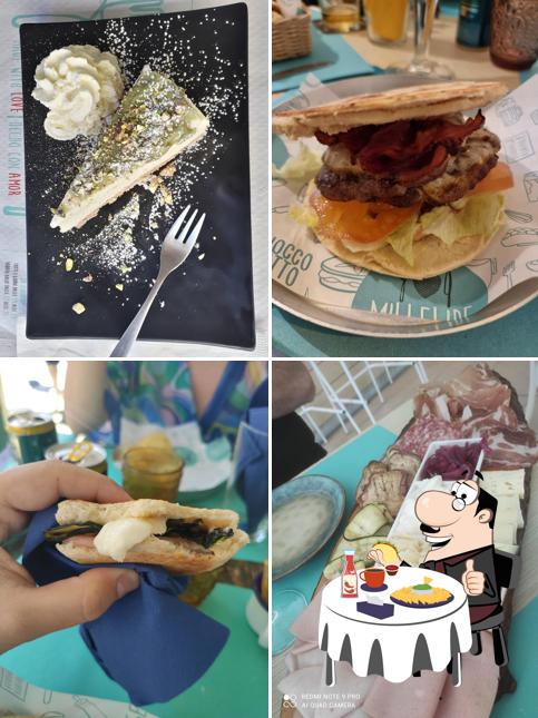 Piatto di formaggi al Mille Lire Tigelleria