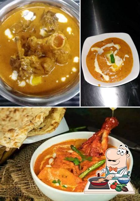 Chicken curry at Moti Mahal Delux