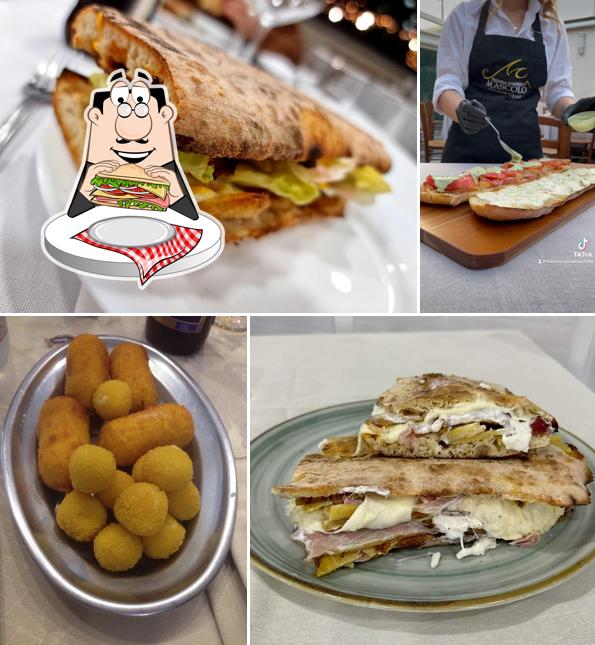 Club sandwich al Pizzeria Domenico Mascolo