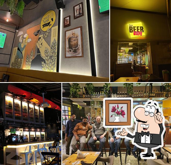 The interior of The Beer Café