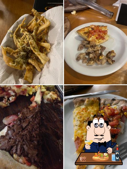 Bruschettas em Formaggio Pastéis e Pizzas