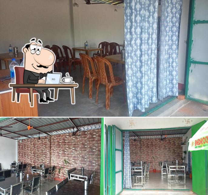 The interior of Maaa Hotel