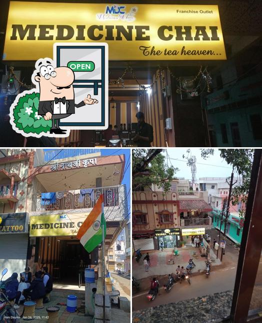 The exterior of Medicine Chai