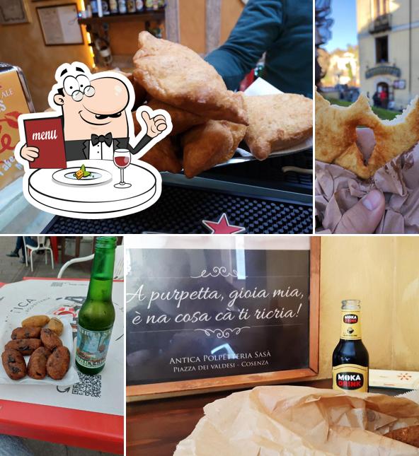 Cibo al Rosticceria polpetteria Sasà