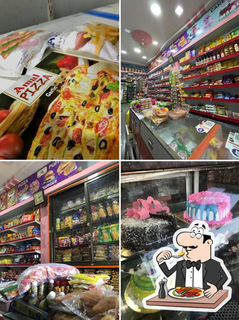 Food at Royal Bakery Item Shop