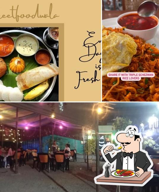 The restaurant's food and interior