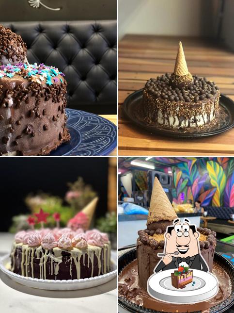 Bolo de chocolate em Trilhas da Amazônia Planalto - MG / Açaí, Sorvete e Picolés em BH