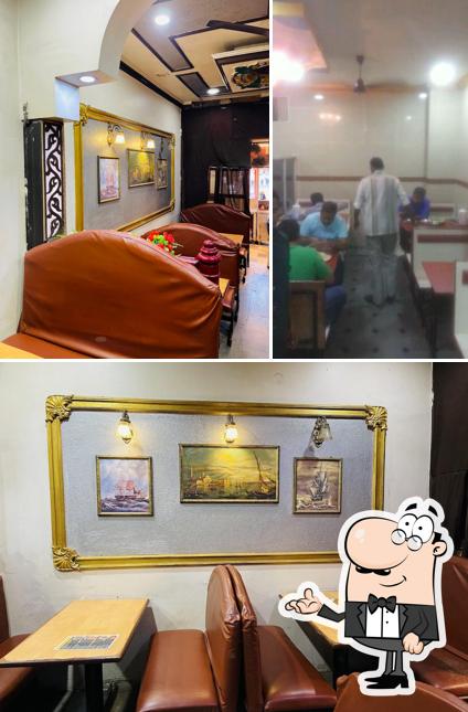 The interior of Akbar Restaurant