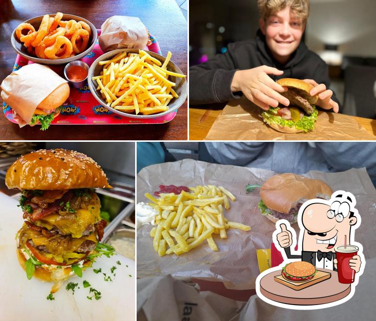 Gustati uno dei tipi di hamburger proposti a Burgers