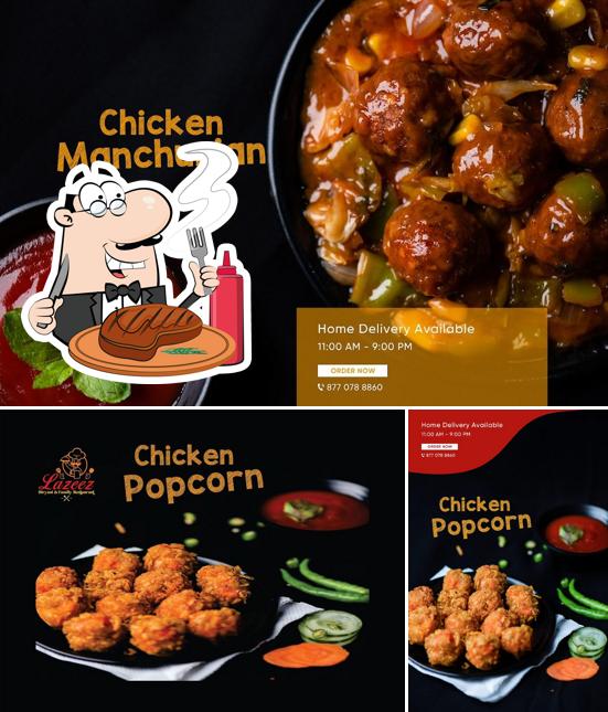 Try out meat meals at LAZEEZ BIRYANI & RESTAURANT