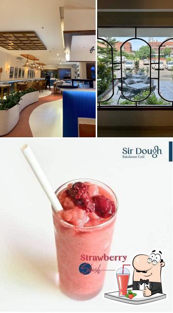 Enjoy a drink at Sir Dough