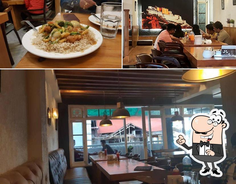 Tibet Kitchen is distinguished by interior and dining table