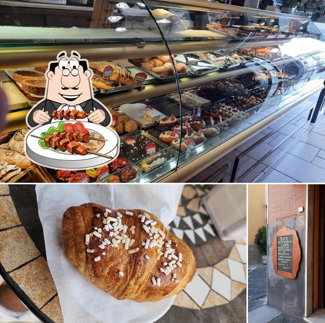 Tra le varie cose da Landi si possono trovare la cibo e lavagna