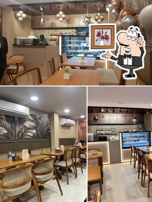 The interior of BON TEMPS Cafe