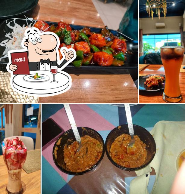 Food at Grains Veg Restaurant