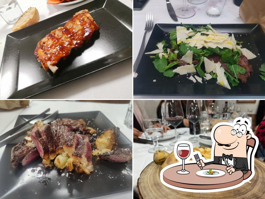 Platti al Antipasteria Braceria Cora d'Zia