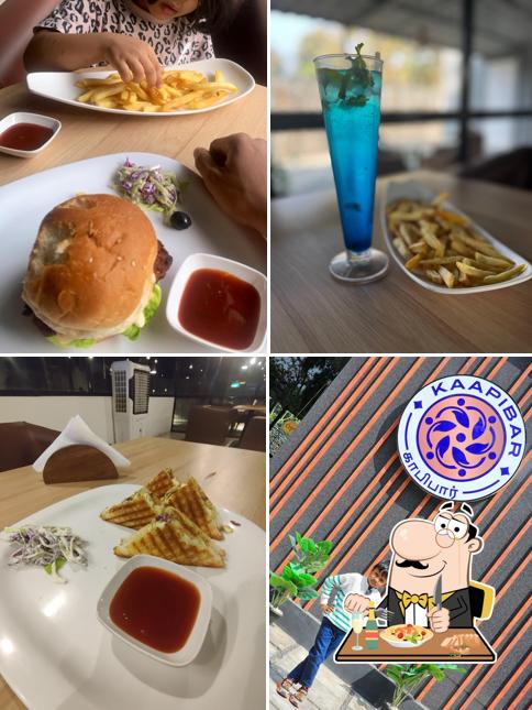 Food at Kaapibar cafe