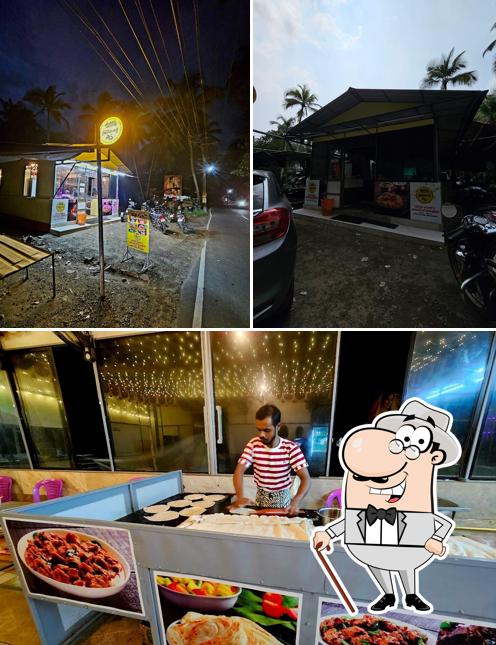 Check out the photo showing exterior and food at Mideenakka Biriyani Centre - Kalyana Biriyani