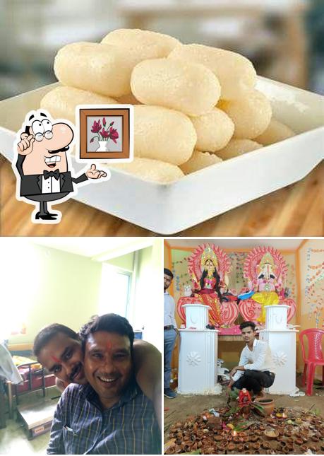 The interior of Pintu Sweet's and Samosa's