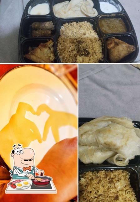 Omelette at Sharief Bhai Biryani Hosur (Shawarma Happy Hours Deal)