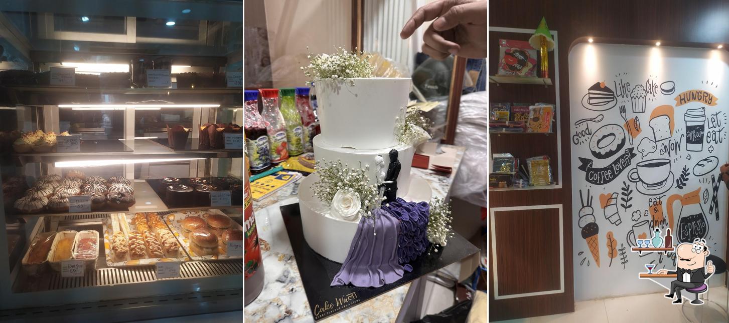 The interior of CakeWala