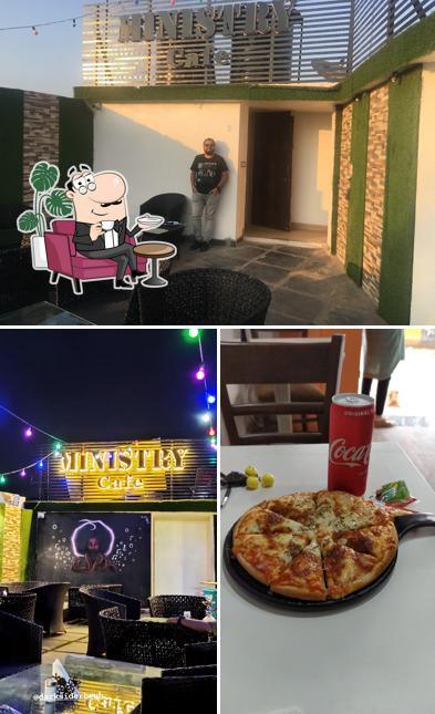 Ministry Cafe is distinguished by interior and exterior