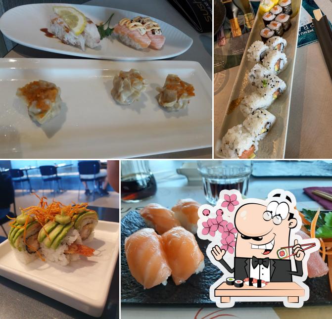 Il sushi è il cibo tradizionale della cucina giapponese