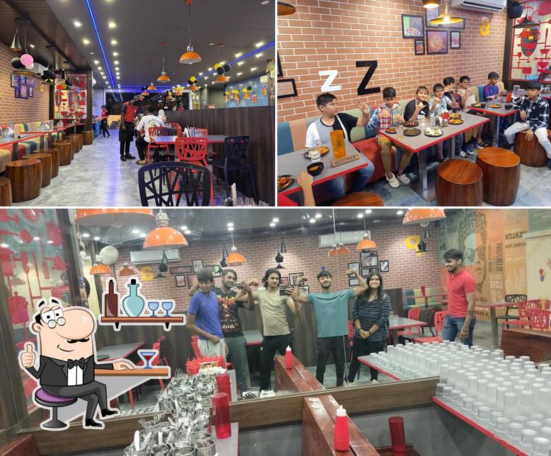 Check out how Pizza Zone looks inside