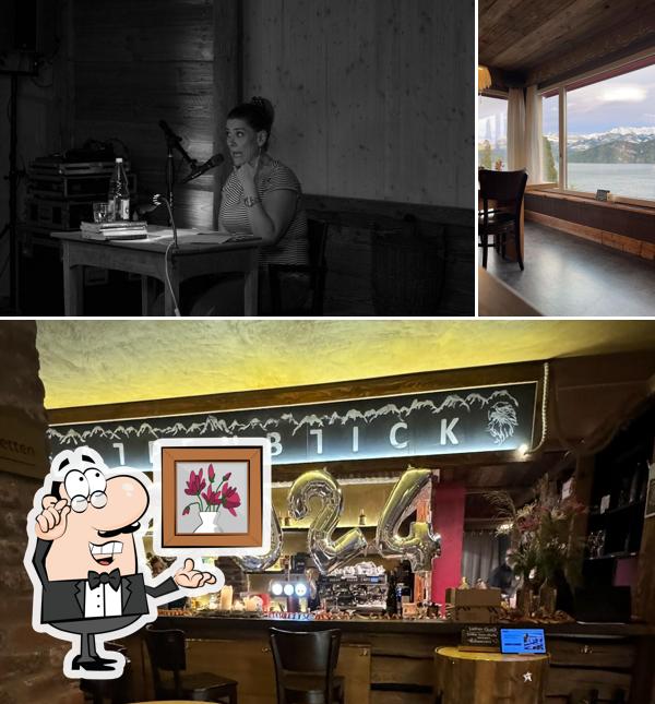 Gli interni di Restaurant Alpenblick Weggis