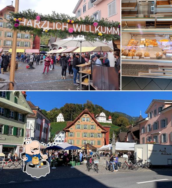 Beck Berwert - 125 Jahre Backtradition - Verkaufsstelle Dorfplatz Sarnen si caratterizza per la cibo e esterno