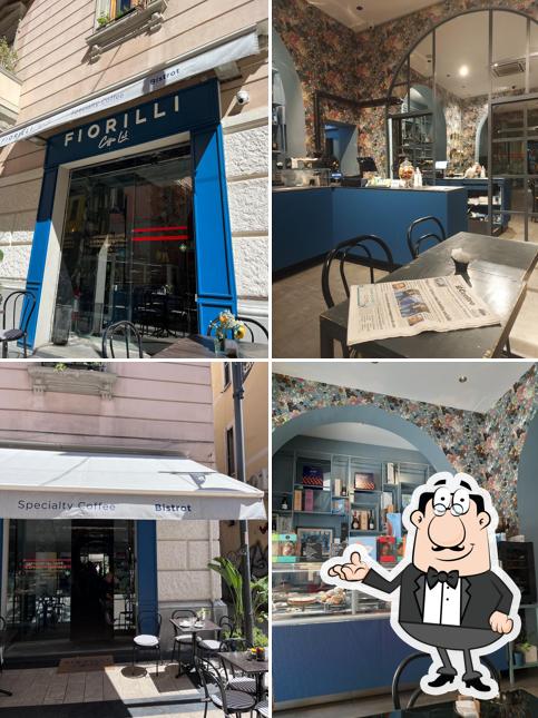 Gli interni di Fiorilli Coffee Lab