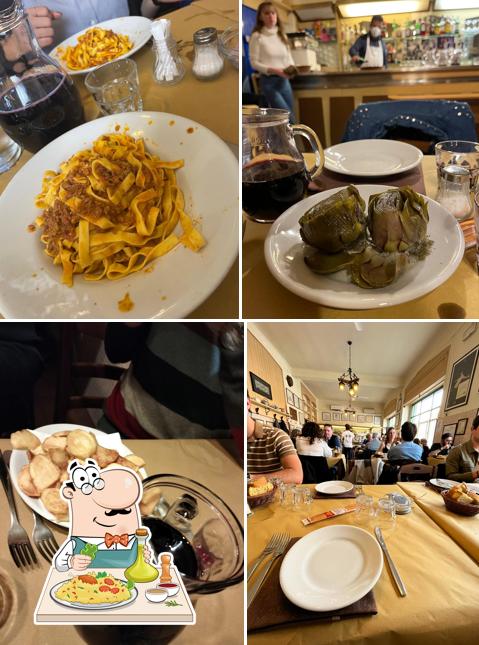 Cibo al Trattoria Bolognese da Mauro