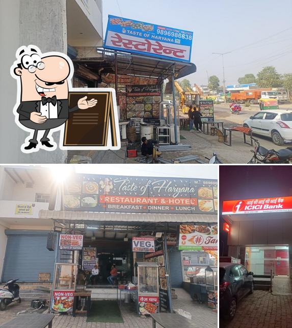 The exterior of Taste of Haryana Restaurant