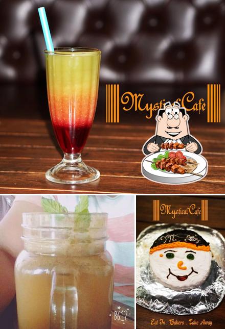 The restaurant's food and beverage