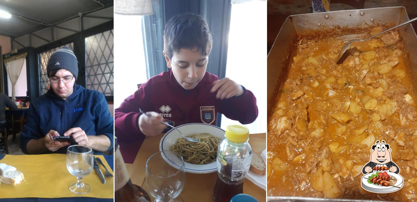 Cibo al Trattoria Rosticceria Esperia Di Paolini Enrico