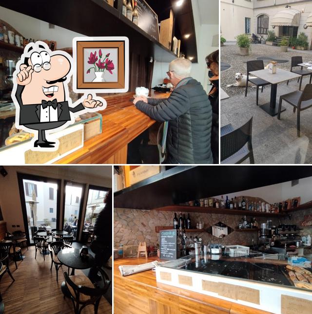 Gli interni di Il Bar in Piazzetta