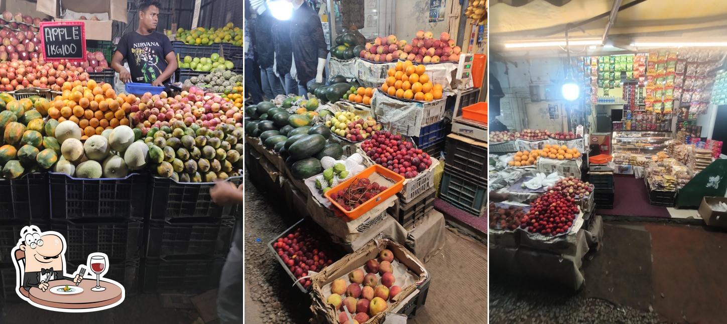 Ar backers fruits and cooldrinks